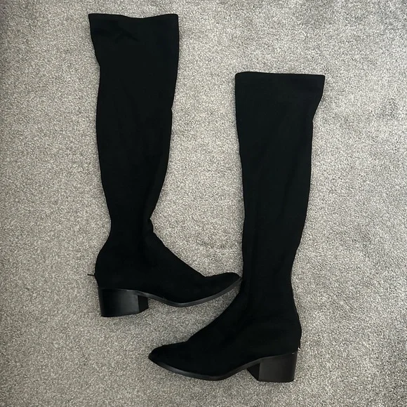 Steve madden georgette black top